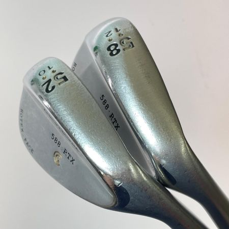  Cleveland Golf クリーブランドゴルフ 588-RTX ROTEX-FACE We 52° 58° ウェッジ 2本セット