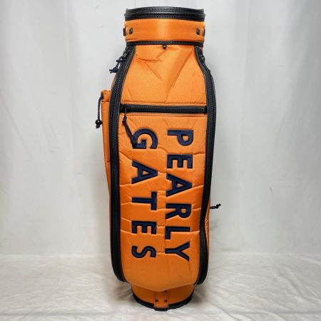 PEARLY GATES パーリーゲイツ キャディバッグ ゴルフバッグ 9型 33.0kg 6分割 オレンジ
