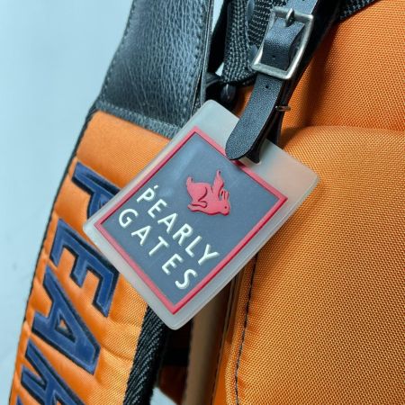 PEARLY GATES パーリーゲイツ キャディバッグ ゴルフバッグ 9型 33.0kg 6分割 オレンジ
