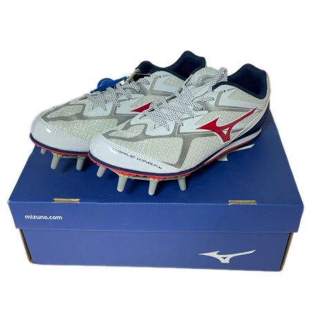 MIZUNO ミズノ ブレイブウィングFX 陸上スパイク オールラウンド 25.0cm 7mm2段ピン付属