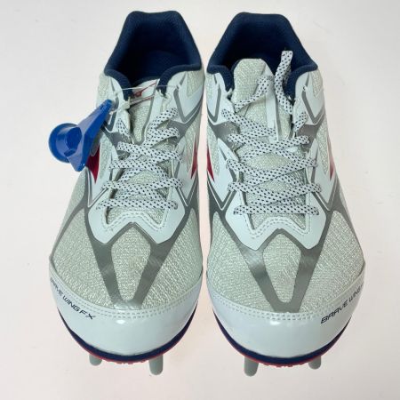 MIZUNO ミズノ ブレイブウィングFX 陸上スパイク オールラウンド 25.0cm 7mm2段ピン付属