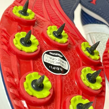 MIZUNO ミズノ ブレイブウィングFX 陸上スパイク オールラウンド 25.0cm 7mm2段ピン付属