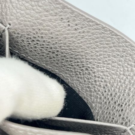 SAINT LAURENT Paris YSLライン オリガミ タイニーウォレット 3つ折り財布 TGN669959 グレー