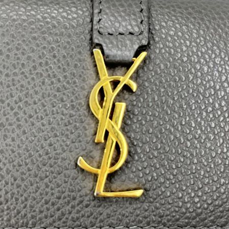 SAINT LAURENT Paris YSLライン オリガミ タイニーウォレット 3つ折り財布 TGN669959 グレー