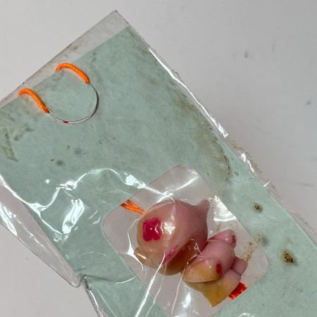 レトロ サトちゃん ピョンちゃん　ストラップ　キーホルダー　セット  キズ　汚れ　色褪せあり
