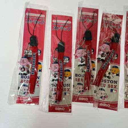 レトロ サトちゃん ピョンちゃん　ストラップ　キーホルダー　セット  キズ　汚れ　色褪せあり