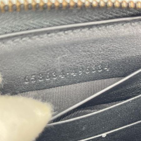 GUCCI グッチ バンブー ダイアナコンチネンタル 長財布 658634 アイボリー x ブラック