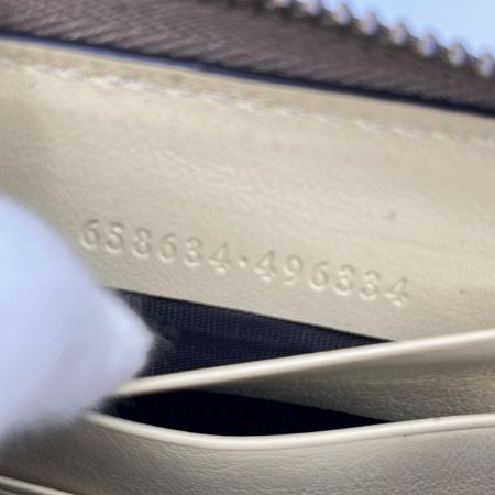 GUCCI グッチ バンブー ダイアナ コンチネンタル 長財布 658634 アイボリー