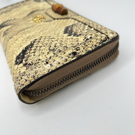 GUCCI グッチ バンブー ダイアナ コンチネンタル 長財布 658634 アイボリー