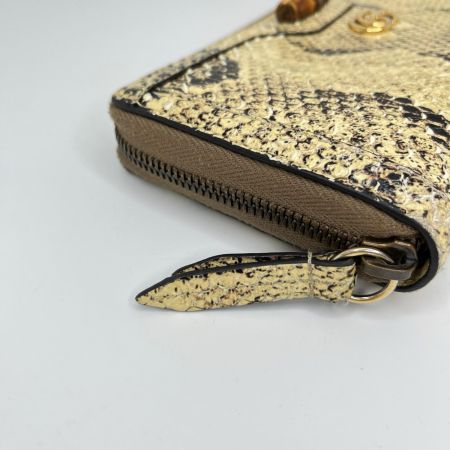 GUCCI グッチ バンブー ダイアナ コンチネンタル 長財布 658634 アイボリー