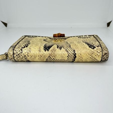 GUCCI グッチ バンブー ダイアナ コンチネンタル 長財布 658634 アイボリー