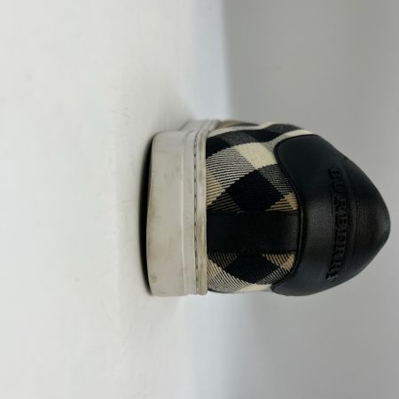 BURBERRY LONDON バーバリーロンドン  チェック　スニーカー　箱付き　底裏汚れ　かかと減り有　使用感有