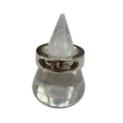 GUCCI グッチ カットアウトG リング 指輪 12号 SILVER925 シルバー Bランク