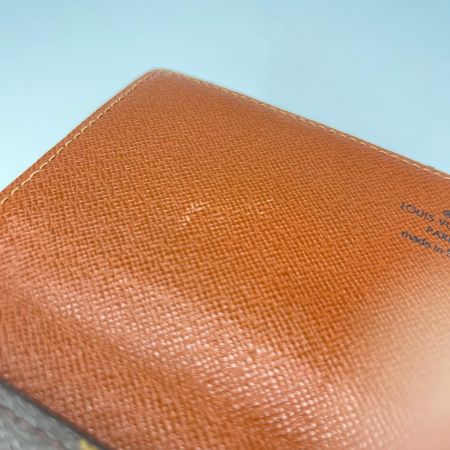 LOUIS VUITTON ルイヴィトン モノグラム ポルトサークルバイフォールド 長財布 M61820 ブラウン
