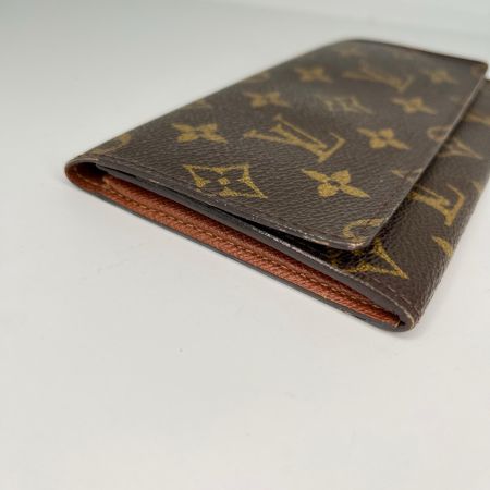 LOUIS VUITTON ルイヴィトン モノグラム ポルトサークルバイフォールド 長財布 M61820 ブラウン