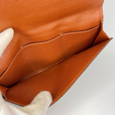 LOUIS VUITTON ルイヴィトン モノグラム ポルトサークルバイフォールド 長財布 M61820 ブラウン