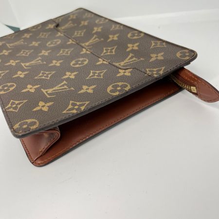 LOUIS VUITTON ルイヴィトン モノグラム ポシェットオム セカンドバッグ M51795 ブラウン