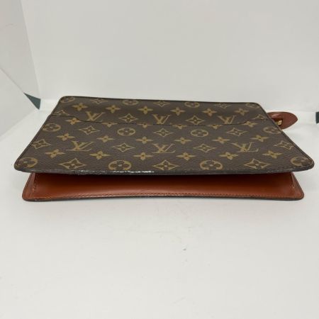 LOUIS VUITTON ルイヴィトン モノグラム ポシェットオム セカンドバッグ M51795 ブラウン