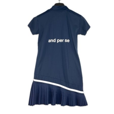 and per se アンパスィー ハイネック ワンピース  AFS3013N8 サイズⅯ