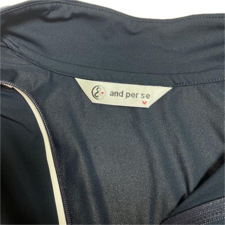 and per se アンパスィー ハイネック ワンピース  AFS3013N8 サイズⅯ