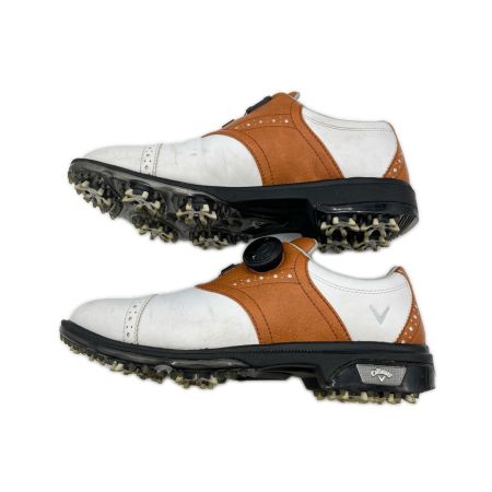 Callaway キャロウェイ ゴルフシューズ Tour Style Saddle LS WMS SIZE 23cm  3815120 white/camel