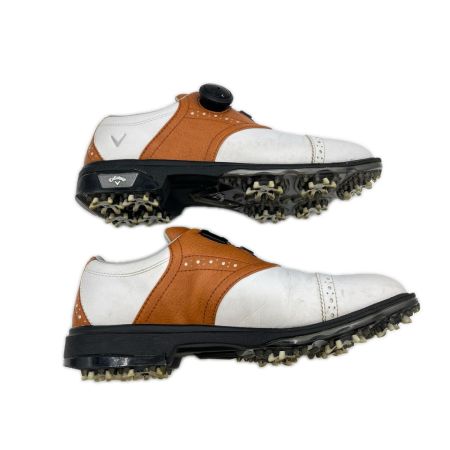Callaway キャロウェイ ゴルフシューズ Tour Style Saddle LS WMS SIZE 23cm  3815120 white/camel