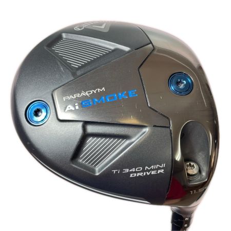 Callaway キャロウェイ PARADYM AI SMOKE TI340 MINI DRIVER 11.5° ミニドライバー 43.5インチ TOUR AD IZ-7 X カバー付
