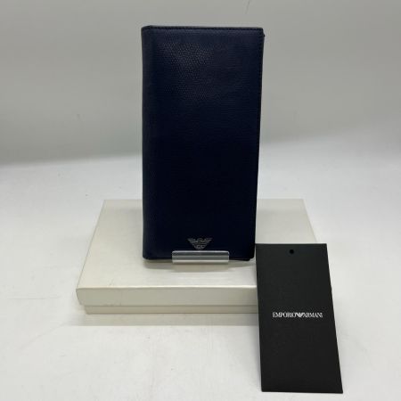EMPORIO ARMANI エンポリオアルマーニ  長財布　箱付き Y4R256 YAQ2E ネイビー