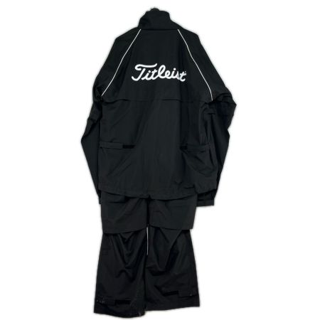 Titleist タイトリスト レインウェア TSMR1592　サイズ３Ｌ　保存袋付き ブラック