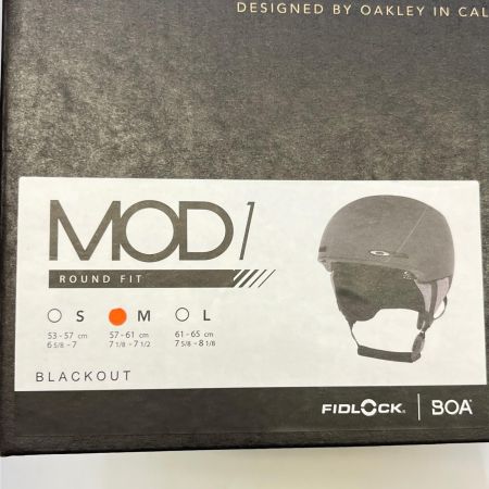 OAKLEY オークリー スケートボードヘルメット　MOD1 SIZE M BLACKOUT