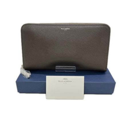 PELLEMORBIDA ラウンドファスナー長財布　箱付　 PMO-BA502