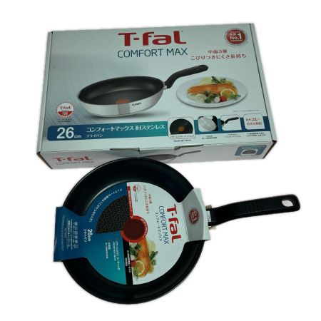 T-fal ティファール コンフォートマックス IHステンレス ソースパン　フライパン　キッチンツール　セット　