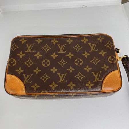 LOUIS VUITTON モノグラム マルリードラゴンヌGM セカンドバッグ M51825 ブラウン