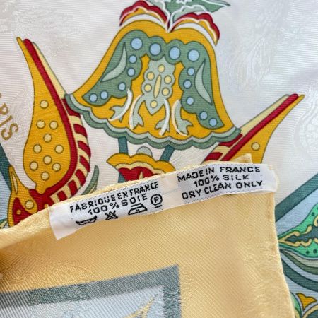 HERMES エルメス カレ90 CIELS BYZANTINS ビザンチンの空 シルク マルチカラー