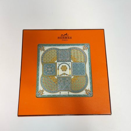 HERMES エルメス カレ90 CIELS BYZANTINS ビザンチンの空 シルク マルチカラー