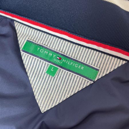 TOMMY HILFIGER トミーヒルフィガー ナイロンベスト THLA761　サイズL ネイビー