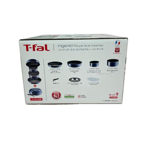 T-fal ティファール インジニオ ネオ ロイヤルブルー インテンス ９点セット　ガス火用