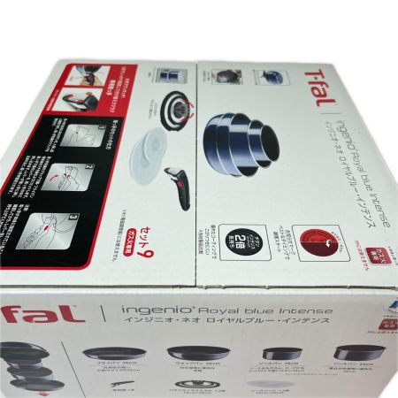 T-fal ティファール インジニオ ネオ ロイヤルブルー インテンス ９点セット　ガス火用