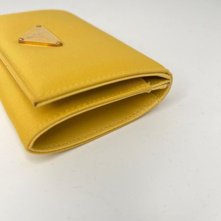 PRADA プラダ カードケース 名刺入れ 箱付 M504 イエロー