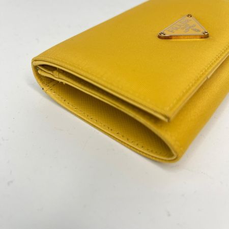 PRADA プラダ カードケース 名刺入れ 箱付 M504 イエロー
