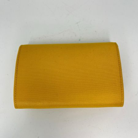 PRADA プラダ カードケース 名刺入れ 箱付 M504 イエロー