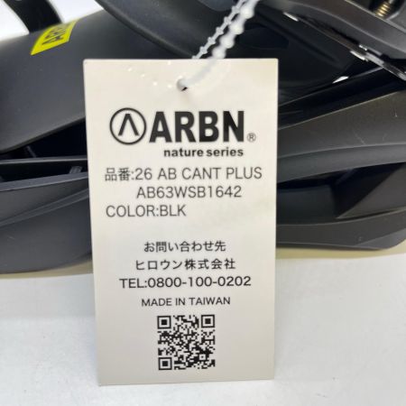 ARBN エアボーン  スノーボード ビンディング　SIZE M AB63WSB1642 ブラック