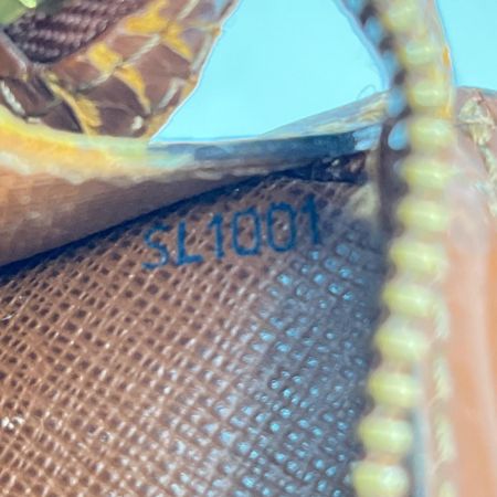 LOUIS VUITTON ルイヴィトン モノグラム ポシェットオム セカンドバッグ M51795 ブラウン