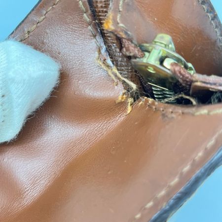 LOUIS VUITTON ルイヴィトン モノグラム ポシェットオム セカンドバッグ M51795 ブラウン