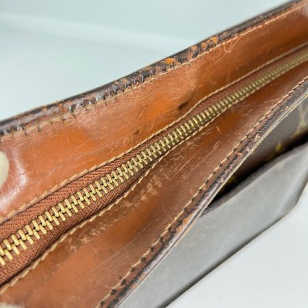 LOUIS VUITTON ルイヴィトン モノグラム ポシェットオム セカンドバッグ M51795 ブラウン