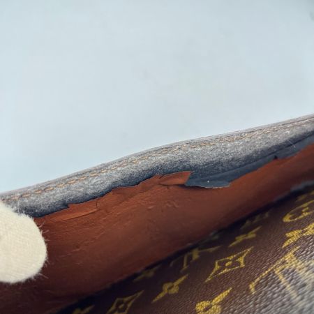LOUIS VUITTON ルイヴィトン モノグラム ポシェットオム セカンドバッグ M51795 ブラウン