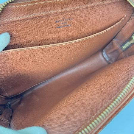 LOUIS VUITTON ルイヴィトン モノグラム オルセー セカンドバッグ M51790 ブラウン 剥がれ有