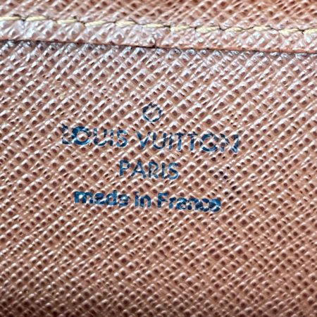 LOUIS VUITTON ルイヴィトン モノグラム オルセー セカンドバッグ M51790 ブラウン 剥がれ有