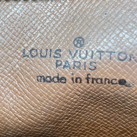 LOUIS VUITTON ルイヴィトン モノグラム コンピエーニュ セカンドバッグ M51845 ブラウン ジャンク品 ファスナー破損