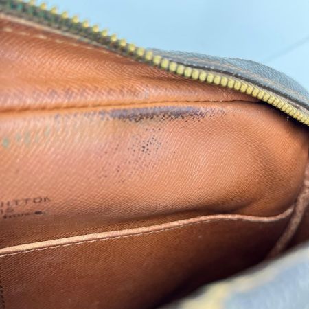 LOUIS VUITTON ルイヴィトン モノグラム コンピエーニュ セカンドバッグ M51845 ブラウン ジャンク品 ファスナー破損